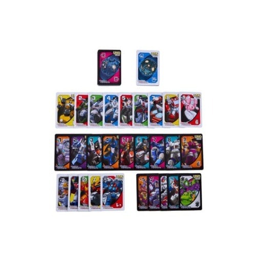 Transformers Juego de cartas UNO Flip!