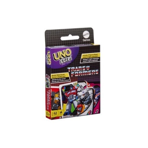 Transformers Juego de cartas UNO Flip!