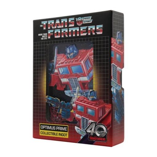 Transformers Lingote 40th Anniversary Autobots Edition