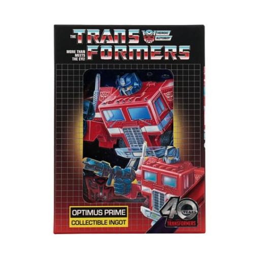 Transformers Lingote 40th Anniversary Autobots Edition