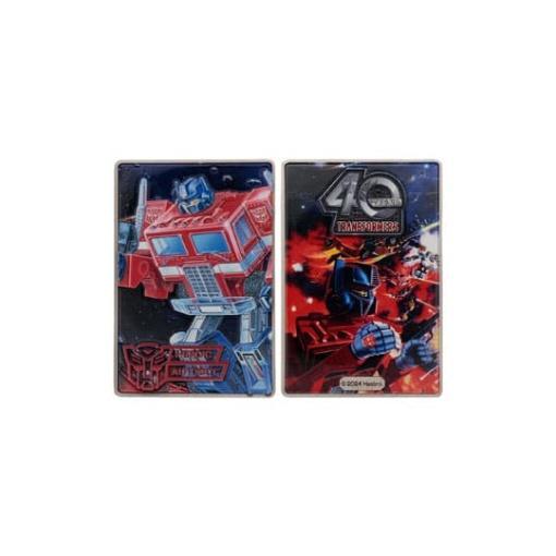 Transformers Lingote 40th Anniversary Autobots Edition