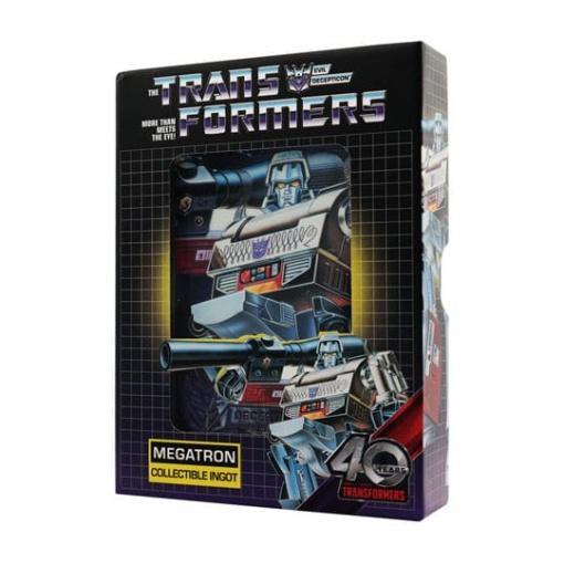 Transformers Lingote 40th Anniversary Decepticons Edition