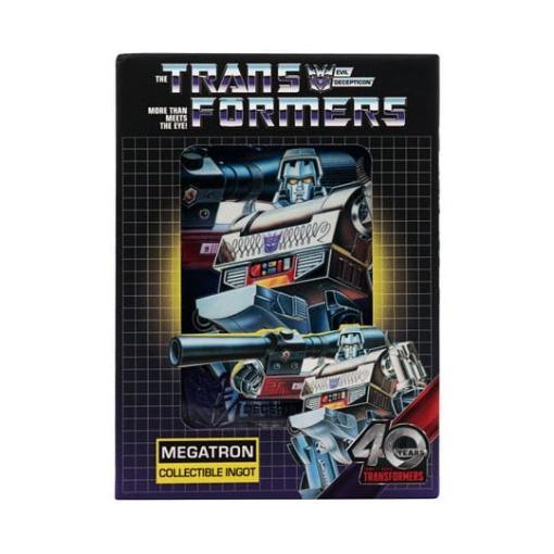 Transformers Lingote 40th Anniversary Decepticons Edition