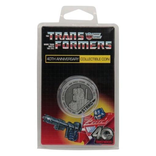 Transformers Moneda 40th Anniversary 4 cm