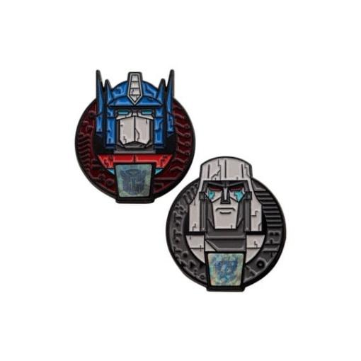 Transformers Pack de 2 Chapas 40th Anniversary