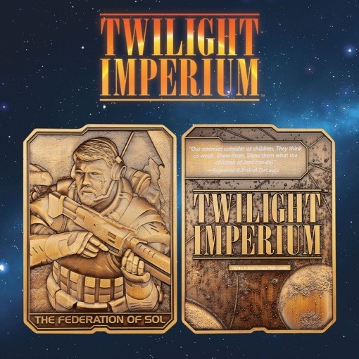 Twilight Imperium Lingote The Federation of Sol Limited Edition