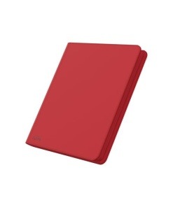 Ultimate Guard Zipfolio 480 - 24-Pocket XenoSkin (Quadrow) - Rojo