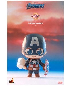 Vengadores: Endgame Minifigura Cosbi Captain America 8 cm