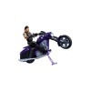 WWE Wrekkin' Vehículo Big Evil Slamcycle con Figura Undertaker 15 cm