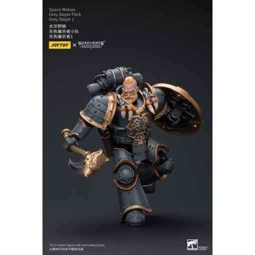 Warhammer The Horus Heresy Figura 1/18 Space Wolves Grey Slayer Pack Grey Slayer 1 12 cm