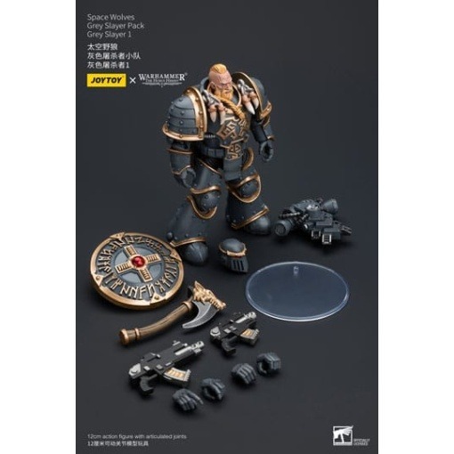 Warhammer The Horus Heresy Figura 1/18 Space Wolves Grey Slayer Pack Grey Slayer 1 12 cm