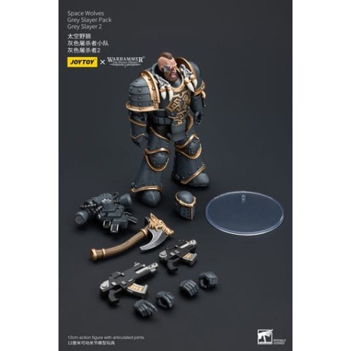 Warhammer The Horus Heresy Figura 1/18 Space Wolves Grey Slayer Pack Grey Slayer 2 12 cm