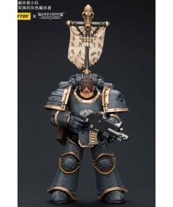 Warhammer The Horus Heresy Figura 1/18 Space Wolves Grey Slayer Pack Grey Slayer With Legion Vexilla 12 cm