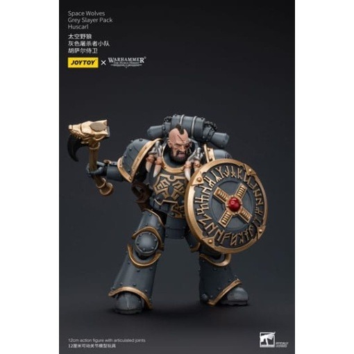 Warhammer The Horus Heresy Figura 1/18 Space Wolves Grey Slayer Pack Huscarl 12 cm