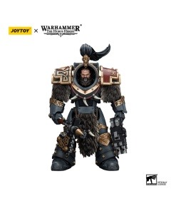 Warhammer The Horus Heresy Figura 1/18 Space Wolves Varagyr Wolf Guard Squad Varagyr Thegn 12 cm