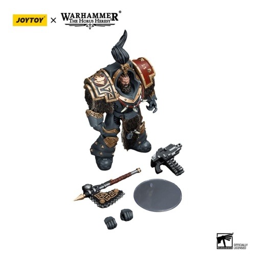 Warhammer The Horus Heresy Figura 1/18 Space Wolves Varagyr Wolf Guard Squad Varagyr Thegn 12 cm