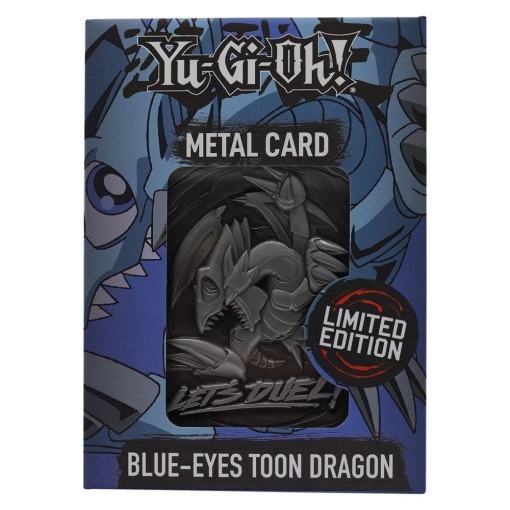 Yu-Gi-Oh! Réplica Card Blue Eyes Toon Dragon Limited Edition