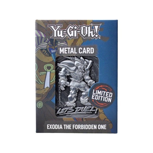 Yu-Gi-Oh! Réplica Card Exodia The Forbidden One Limited Edition