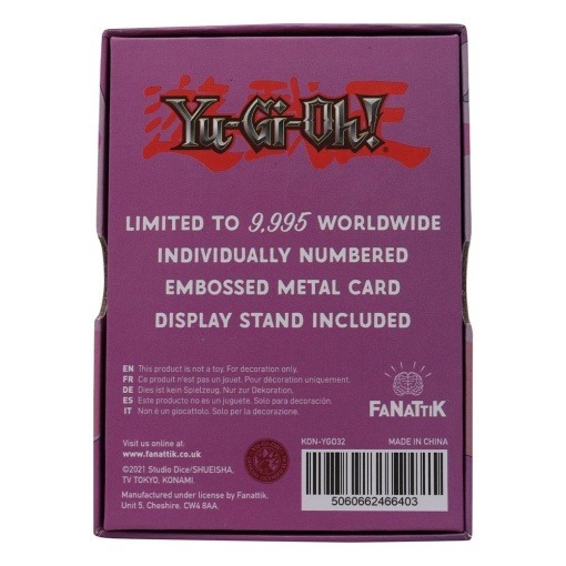 Yu-Gi-Oh! Réplica Card Marshmallon Limited Edition