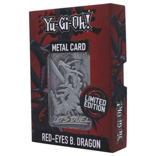 Yu-Gi-Oh! Réplica Card Red Eyes B. Dragon Limited Edition