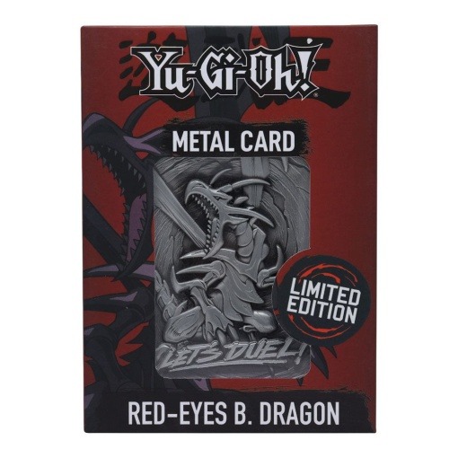 Yu-Gi-Oh! Réplica Card Red Eyes B. Dragon Limited Edition