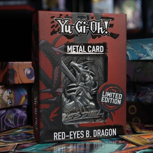 Yu-Gi-Oh! Réplica Card Red Eyes B. Dragon Limited Edition