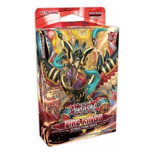 Yu-Gi-Oh! TCG Display Structure Deck Revamped: Fire Kings (Reprint) (8) *ALEMÁN*