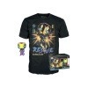 Marvel Blacklight POP! & Tee Set de Minifigura y Camiseta Rescue