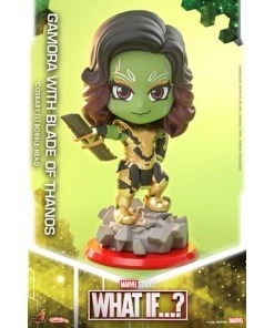 ¿Qué pasaría si...? Minifigura Cosbaby (S) Gamora (with Blade of Thanos) 10 cm