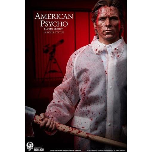 American Psycho Estatua 1/4 Patrick Bateman Bloody Version 57 cm