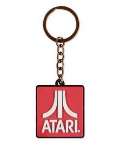 Atari Llavero caucho Logo