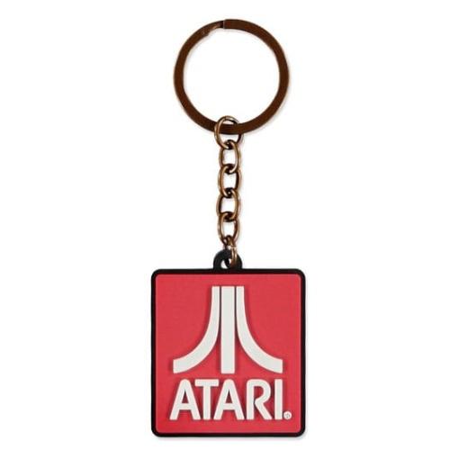 Atari Llavero caucho Logo