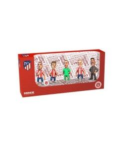 Atlético de Madrid Pack de 5 Figuras Minix 7 cm