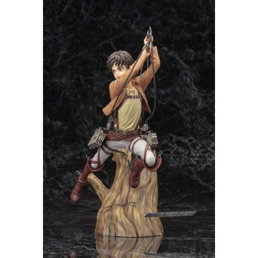 Attack on Titan Estatua ARTFXJ PVC 1/8 Eren Yeager Renewal Package Ver. 26 cm