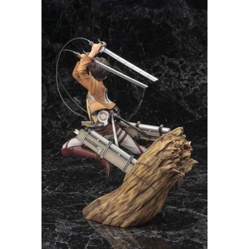 Attack on Titan Estatua ARTFXJ PVC 1/8 Eren Yeager Renewal Package Ver. 26 cm