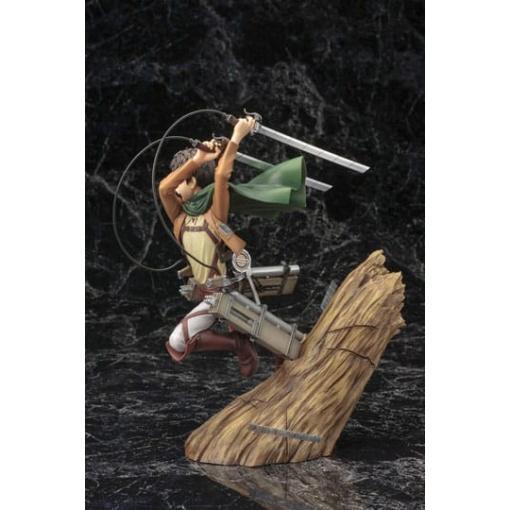 Attack on Titan Estatua ARTFXJ PVC 1/8 Eren Yeager Renewal Package Ver. 26 cm