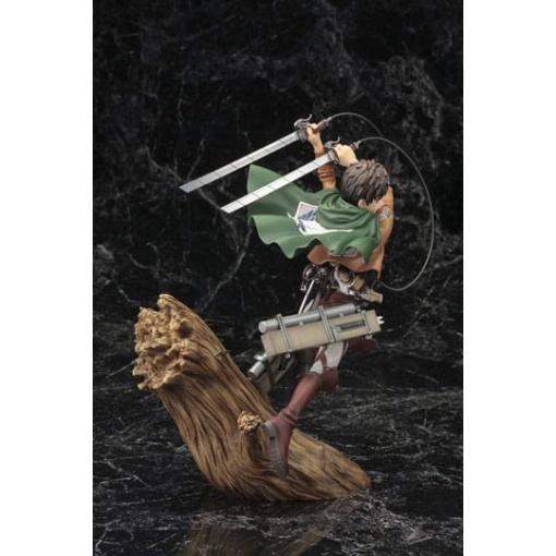 Attack on Titan Estatua ARTFXJ PVC 1/8 Eren Yeager Renewal Package Ver. 26 cm