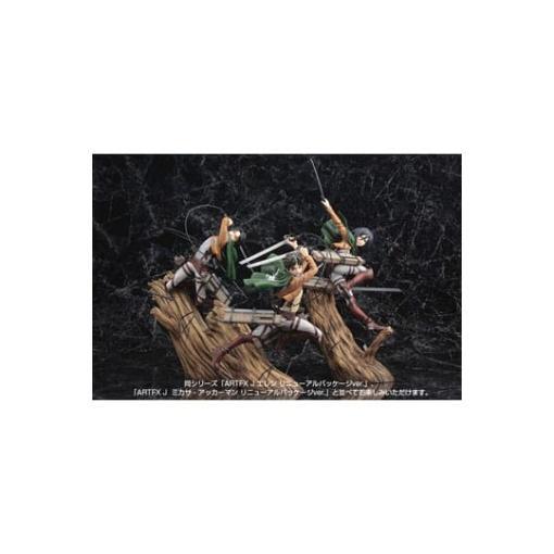 Attack on Titan Estatua ARTFXJ PVC 1/8 Levi Renewal Package Ver. 28 cm