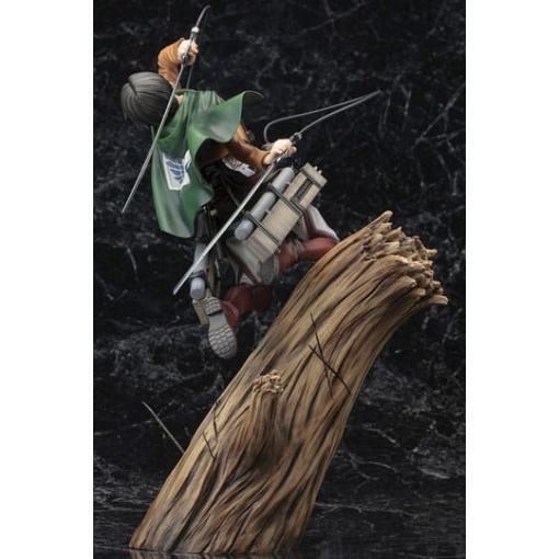 Attack on Titan Estatua ARTFXJ PVC 1/8 Levi Renewal Package Ver. 28 cm