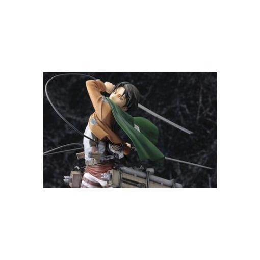 Attack on Titan Estatua ARTFXJ PVC 1/8 Levi Renewal Package Ver. 28 cm