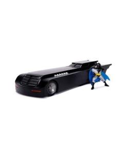 Batman Animated Series Vehículo Metals 1/24 Batmobile con Figura