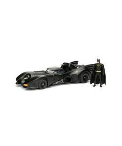 Batman Vehículo 1/24 1989 Batmobile con Figura