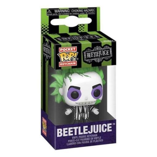 Beetlejuice Llaveros Pocket POP! Vinyl Beetlejuice 4 cm Expositor (12)