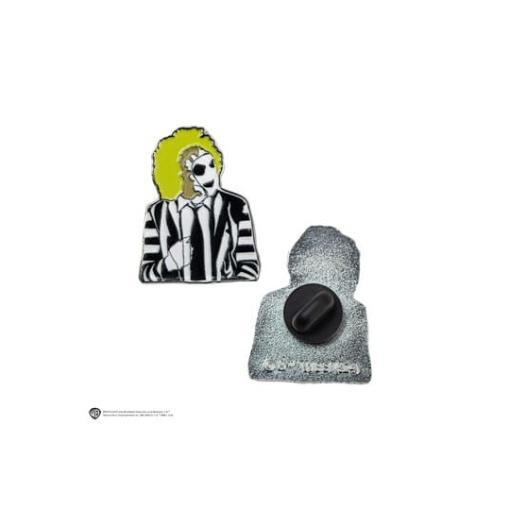 Beetlejuice Pack 2 Pin Chapas Sandworm