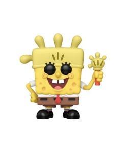 Bob Esponja 25th Anniversary POP! Vinyl Figura SB w/ Glove Light 9 cm