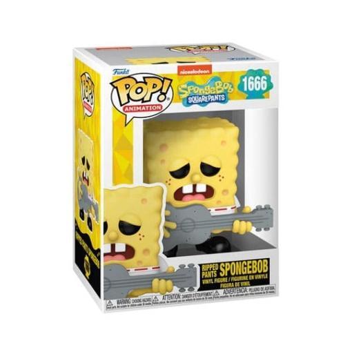 Bob Esponja 25th Anniversary POP! Vinyl Figura SB w/Guitar 9 cm