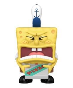 Bob Esponja 25th Anniversary POP! Vinyl Figura SB w/Pizza 9 cm