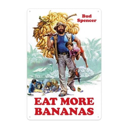 Bud Spencer Placa de Chapa Banana Joe 20 x 30 cm