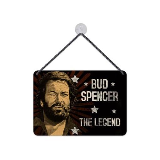 Bud Spencer Placa de Chapa The Legend 16