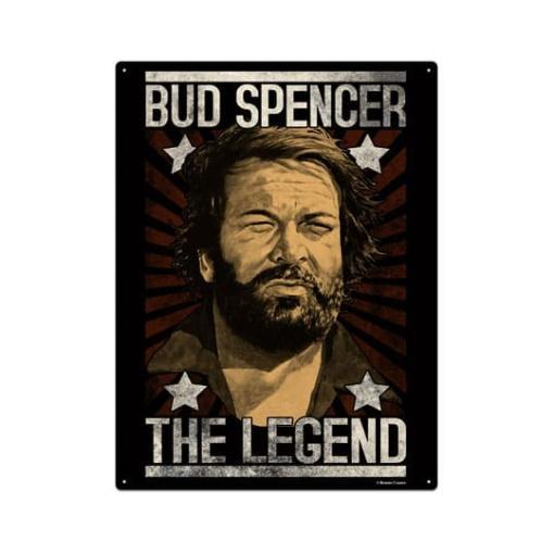 Bud Spencer Placa de Chapa The Legend 20 x 30 cm